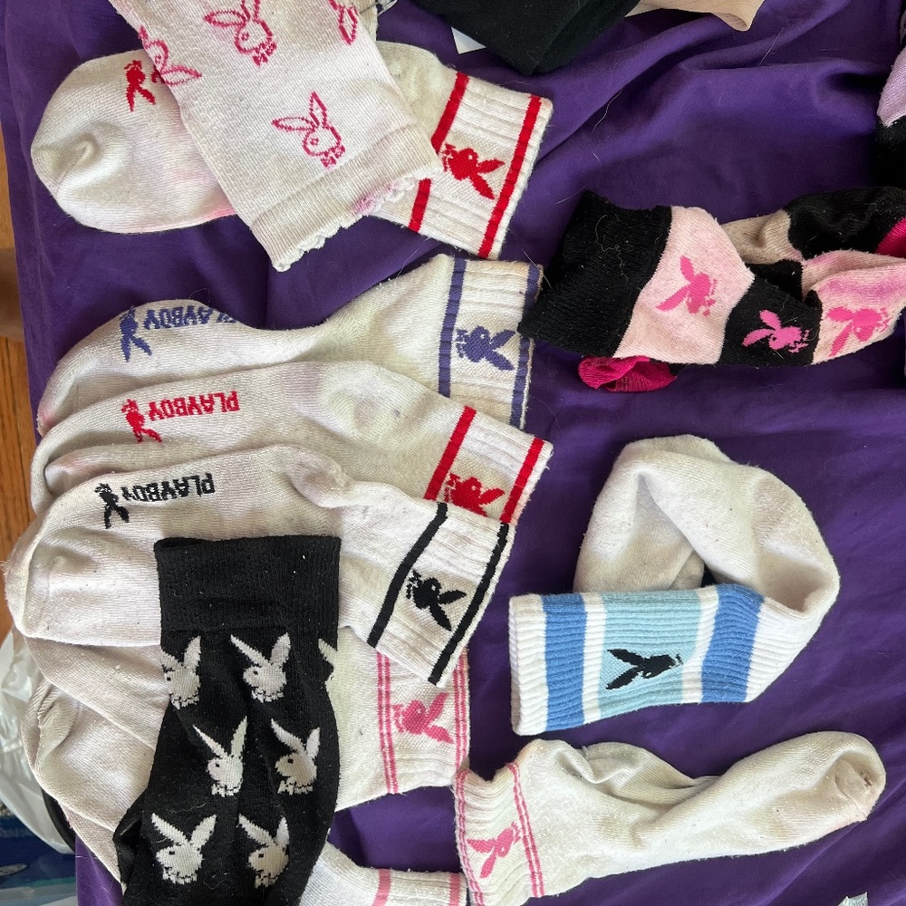 Playboy brand sock ONE bundle only do not share